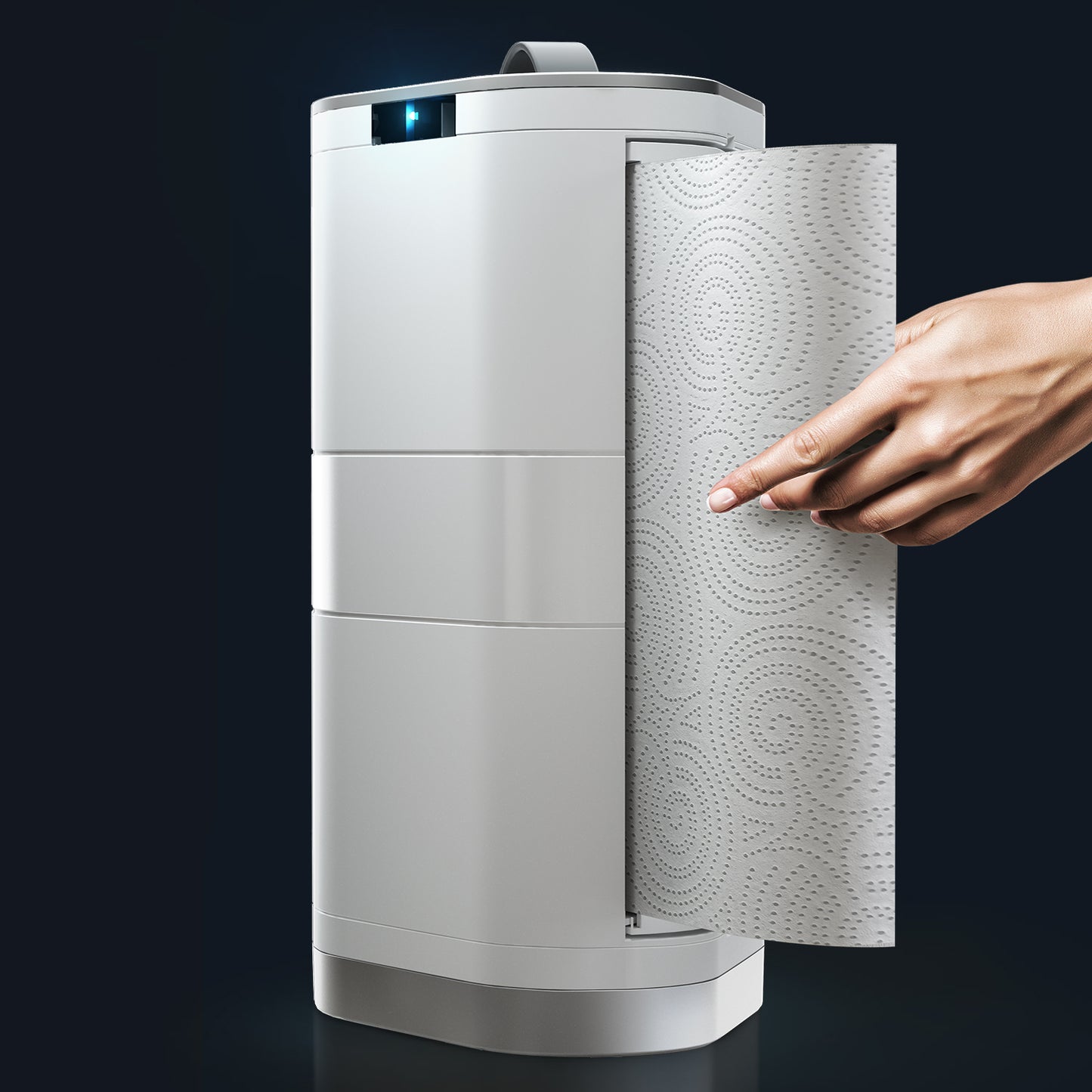 Innovia Automatic Paper Towel Dispenser. Touchless Technology. Works with Most Paper Towel Brands and Sizes. Dispenses The Number of Sheets You Need